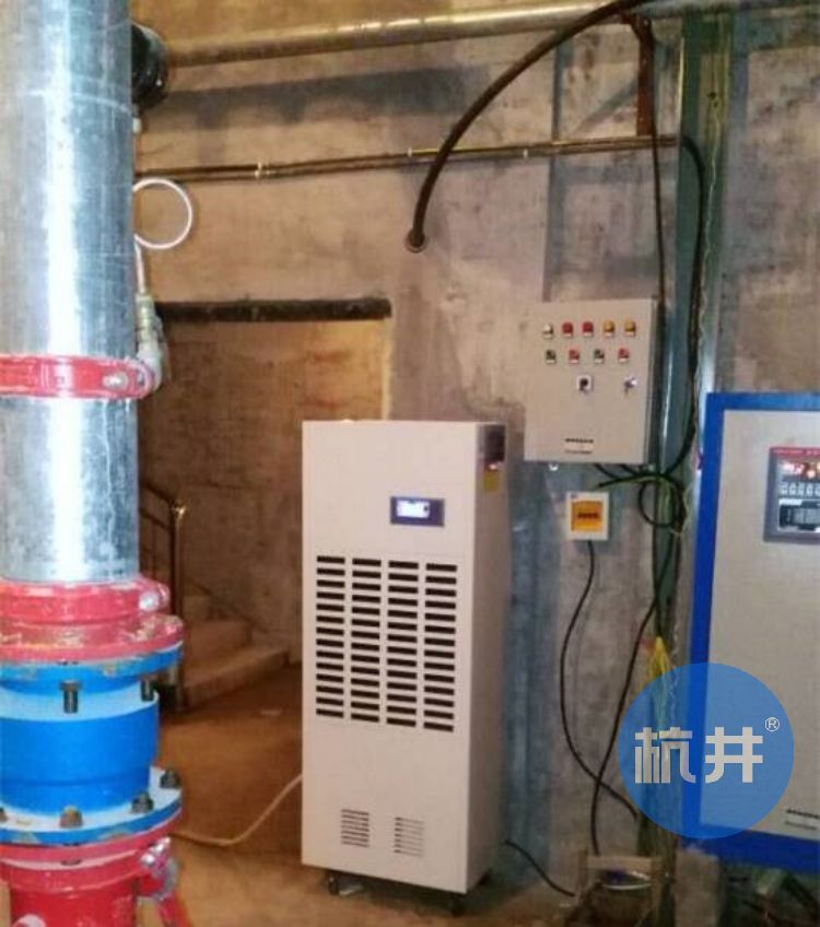 除湿量7kg/h 220V/50Hz 地下水泵房抽湿机 除湿机案例