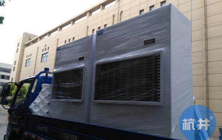 大型立式管道除湿机