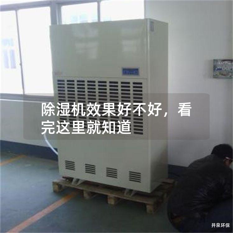除湿机效果好不好，看完这里就知道