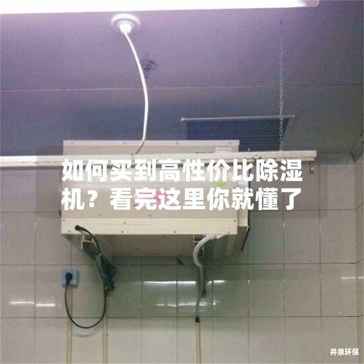 如何买到高性价比除湿机？看完这里你就懂了