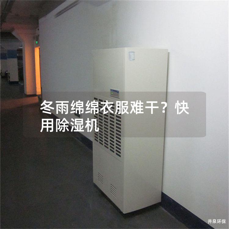冬雨绵绵衣服难干？快用除湿机
